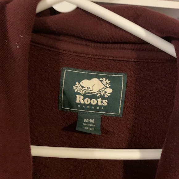 Burgundy Roofs Quarter Zip - Picture 2 of 2